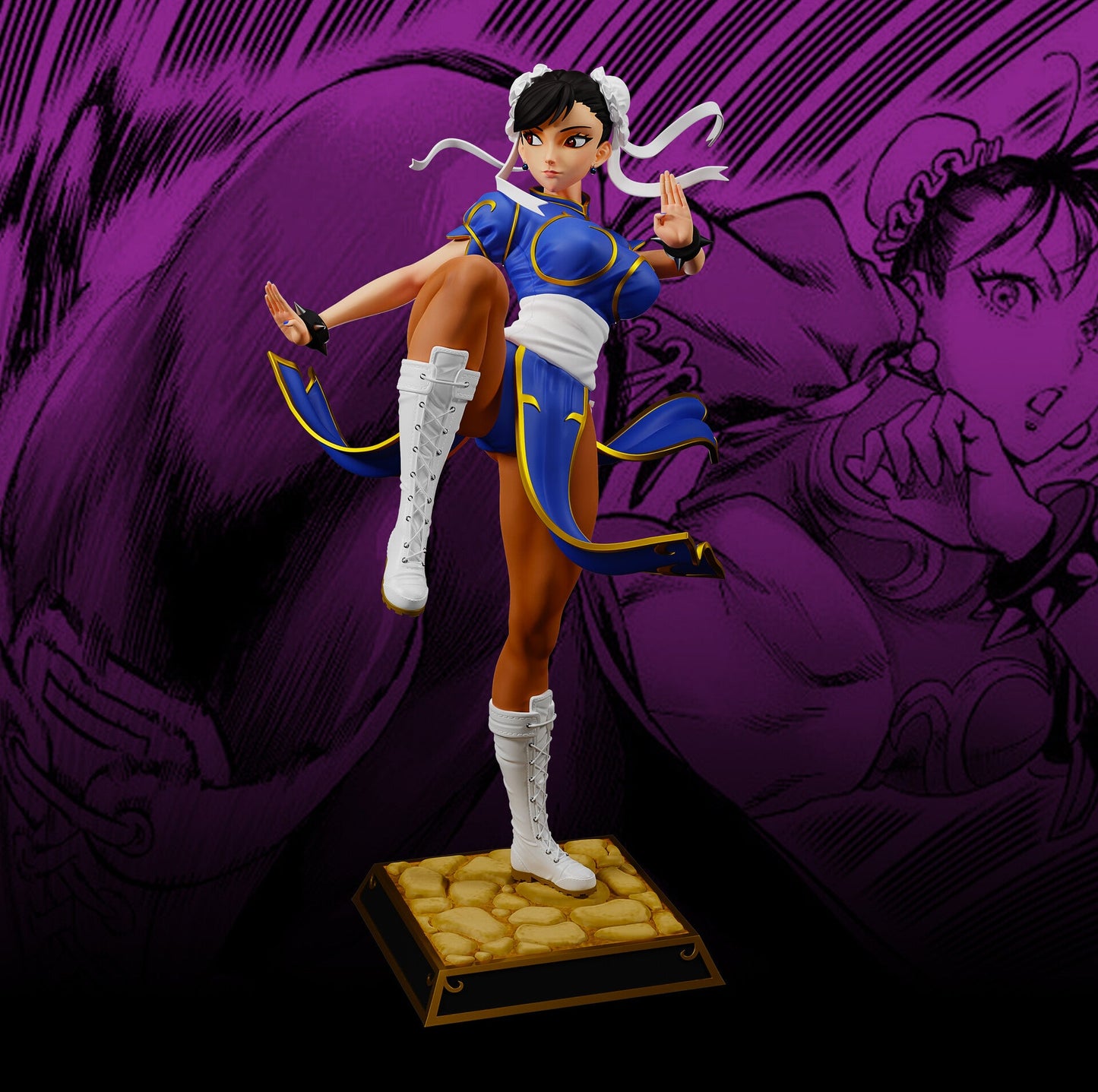 1432 Chun-Li NSFW - Street Fighter - STL 3D Print Files