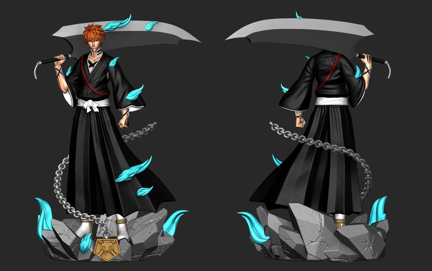 Ichigo Kurosaki - Bleach - STL 3D Print Files