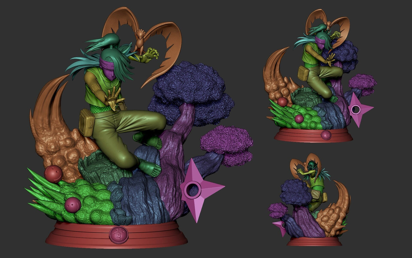 Deidara - Naruto - STL 3D Print Files