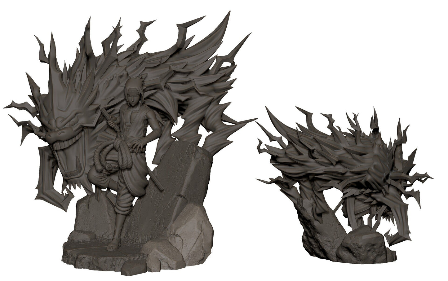 Sasuke Uchiha - Naruto - STL 3D Print Files