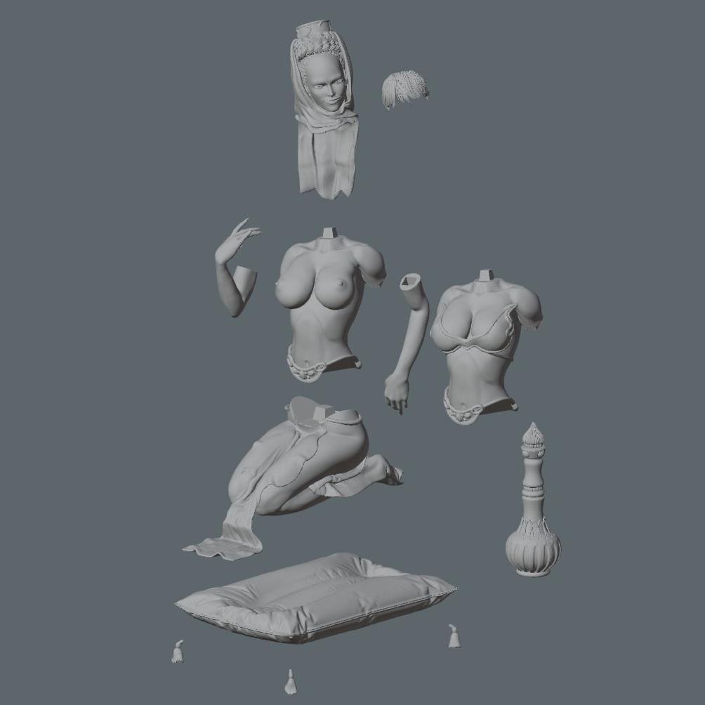 I Dream of Jeannie NSFW - STL 3D Print Files