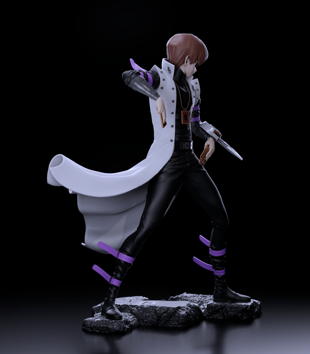 Seto Kaiba - Yu-Gi-Oh! - STL 3D Print Files