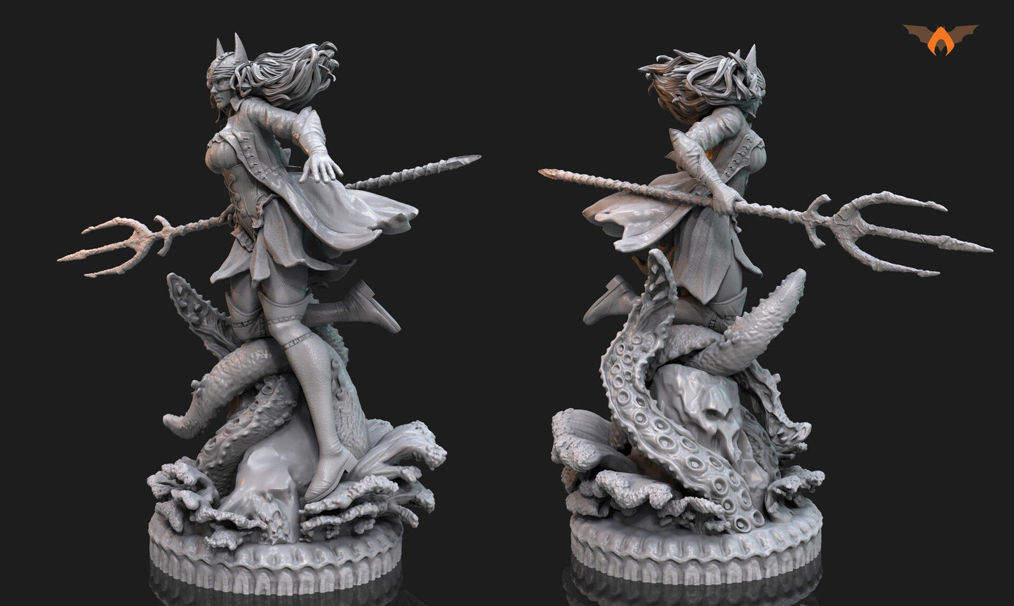 Batwoman - Drowned - Bryce Wayne - STL 3D Print Files