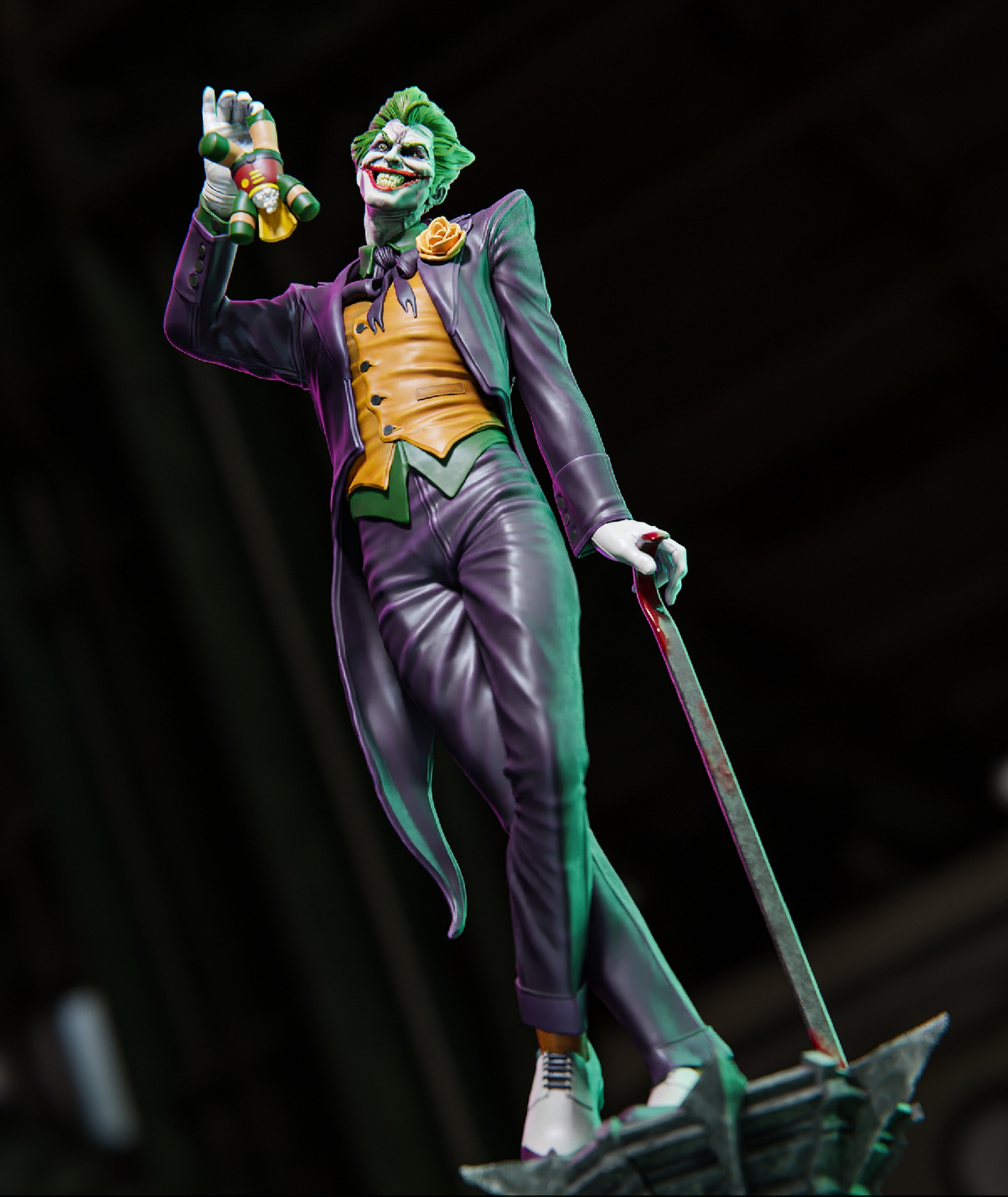 1276 Joker - DC Comics - STL 3D Print Files