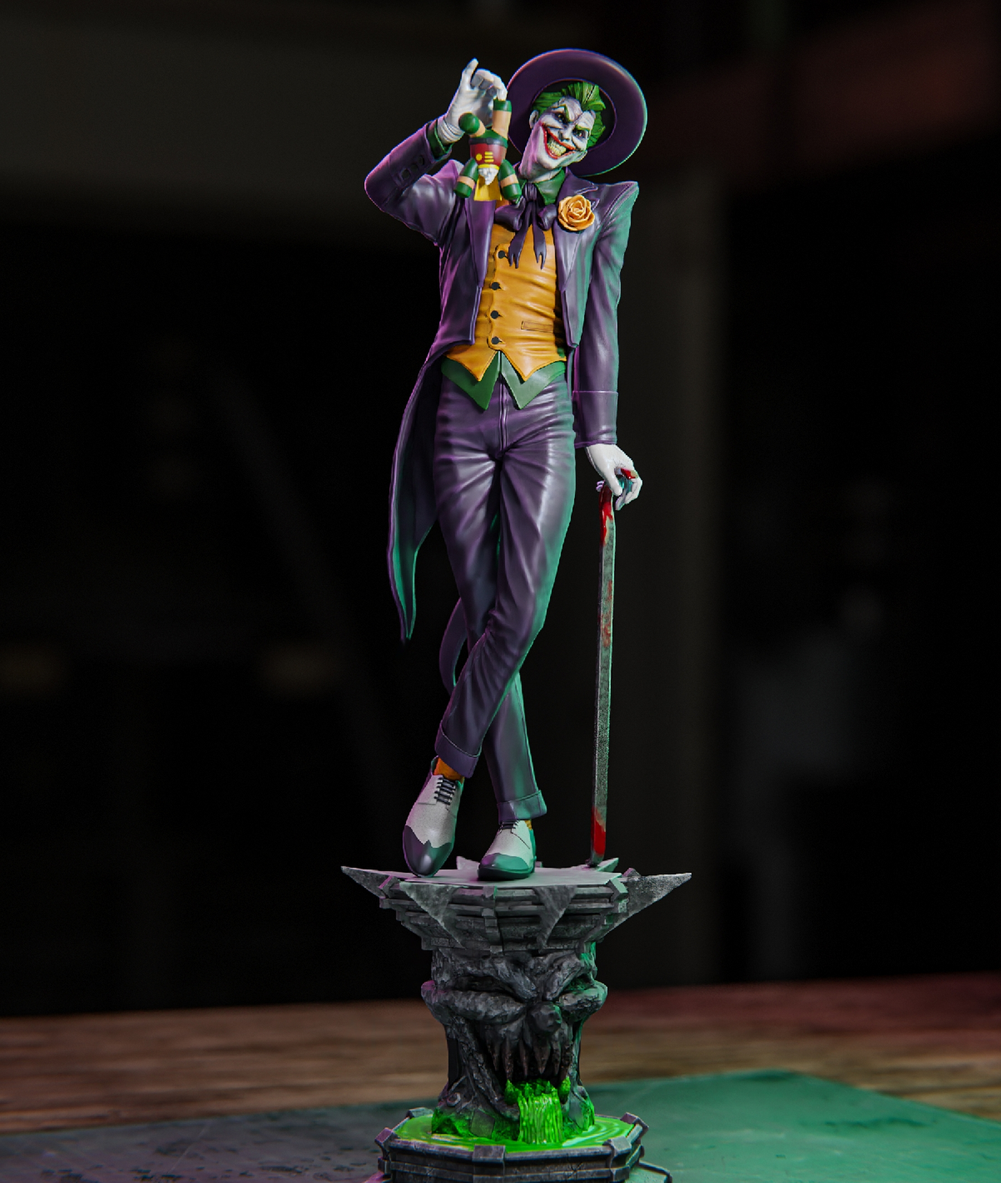 1276 Joker - DC Comics - STL 3D Print Files