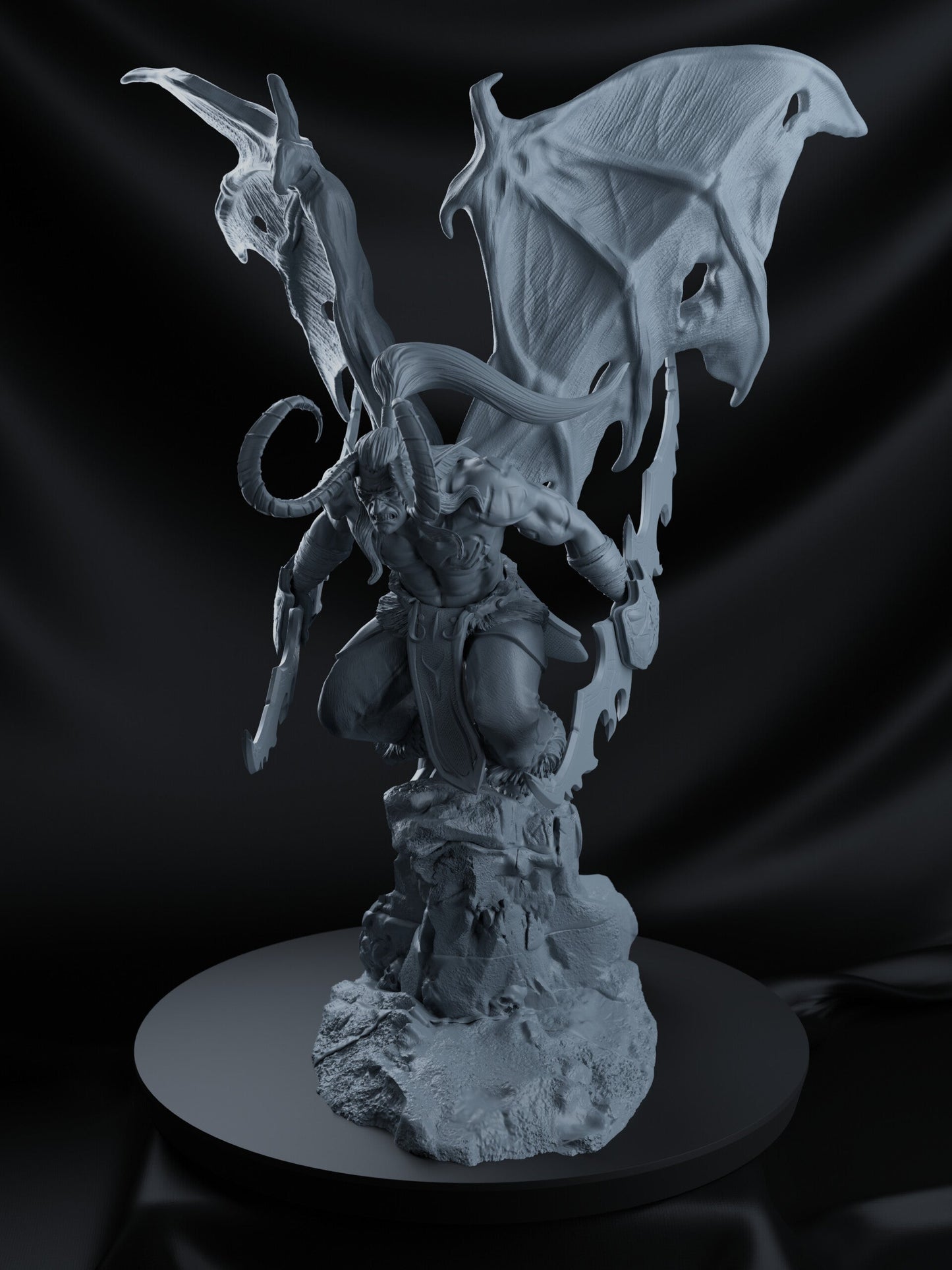 Illidan Stormrage - World of Warcraft - STL 3D Print Files