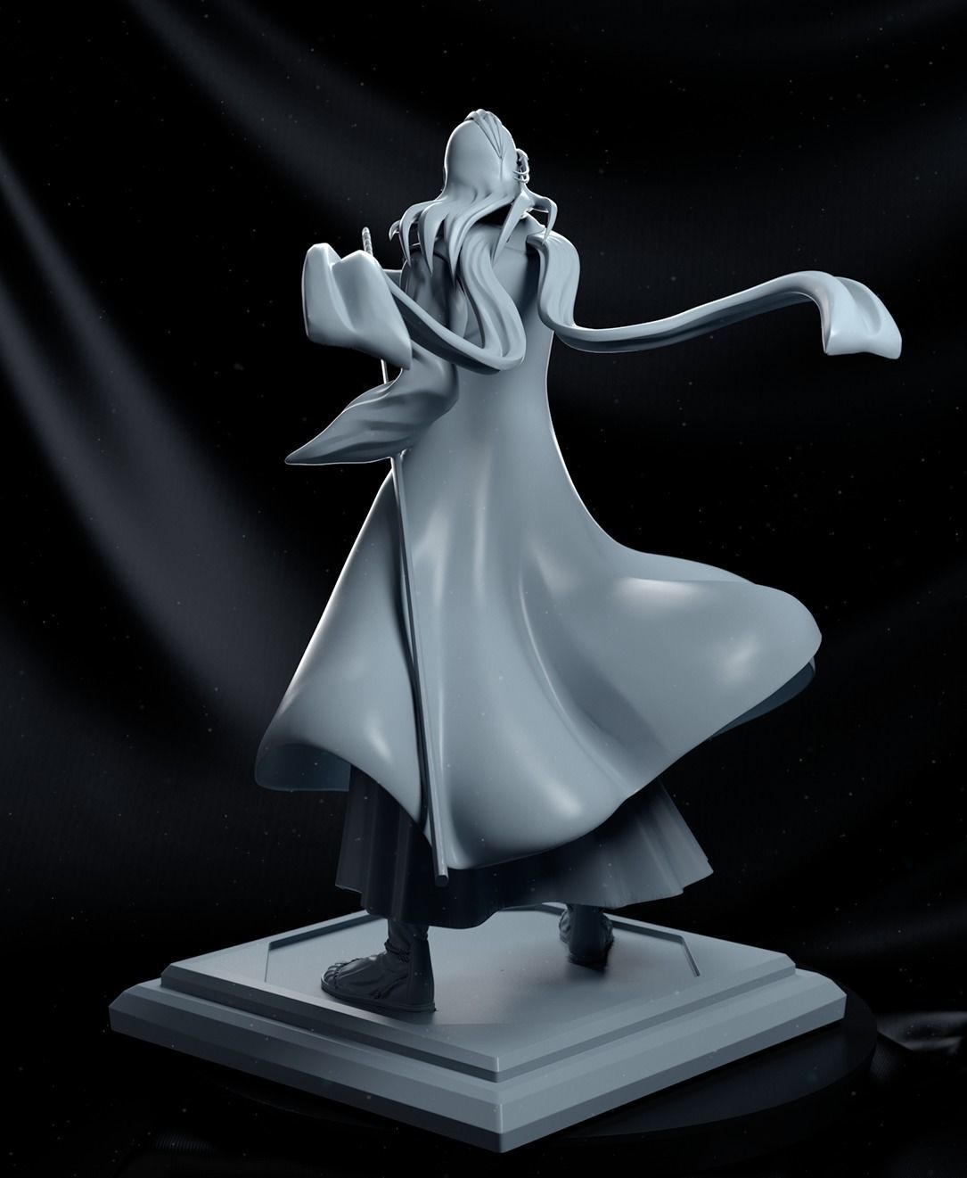 Byakuya Kuchiki - Bleach - STL 3D Print Files