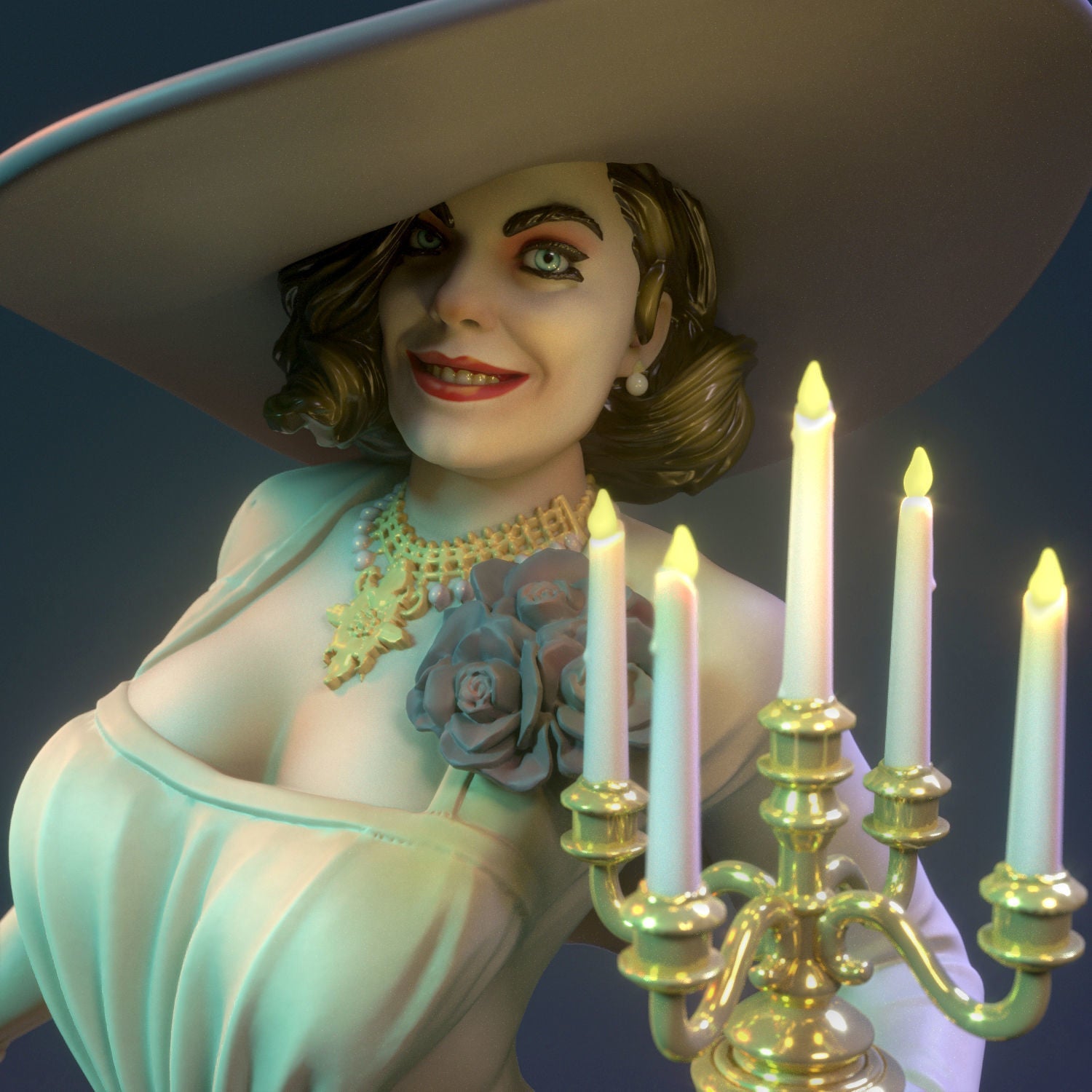 Lady Dimitrescu NSFW - Resident Evil - STL 3D Print Files – My Stl