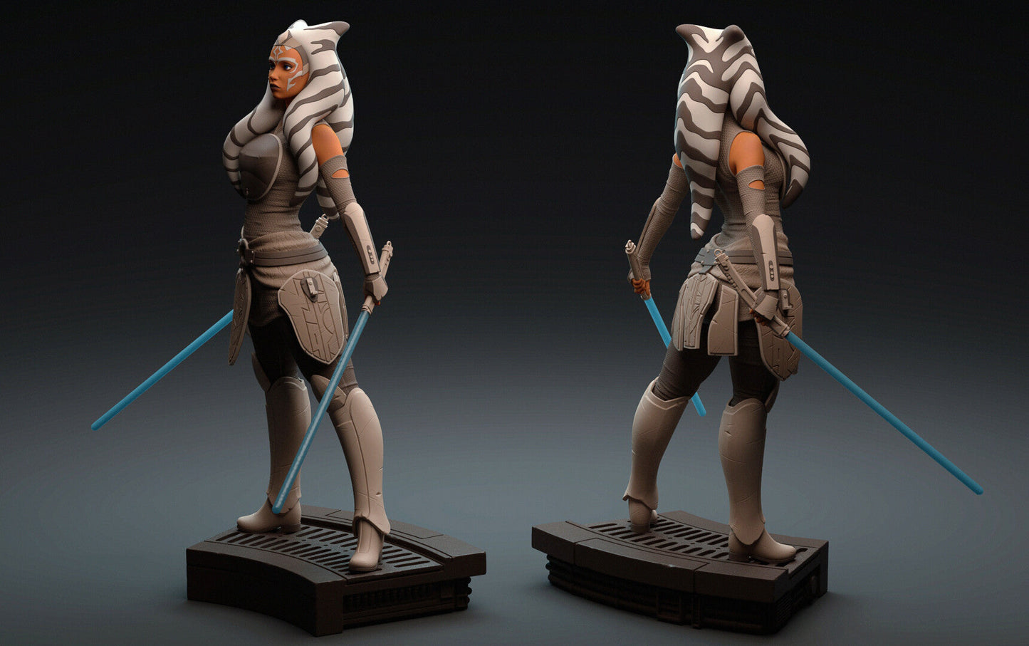 Ahsoka Tano NSFW - Star Wars -The Clone Wars - STL 3D Print Files