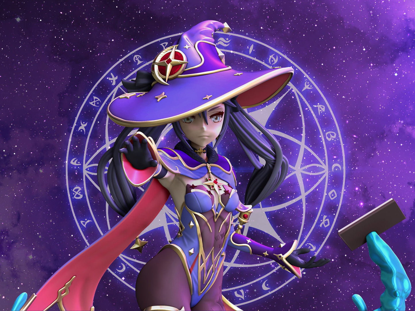 Mona - Genshin Impact - STL 3D Print Files