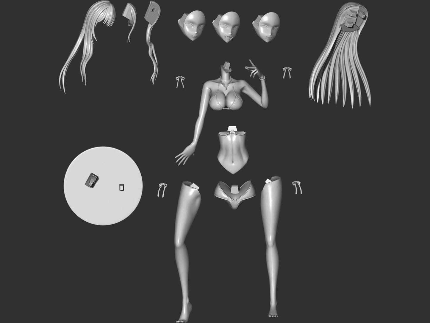 1408 Marin Kitagawa Bikini - My Dress up Darling - STL 3D Print Files