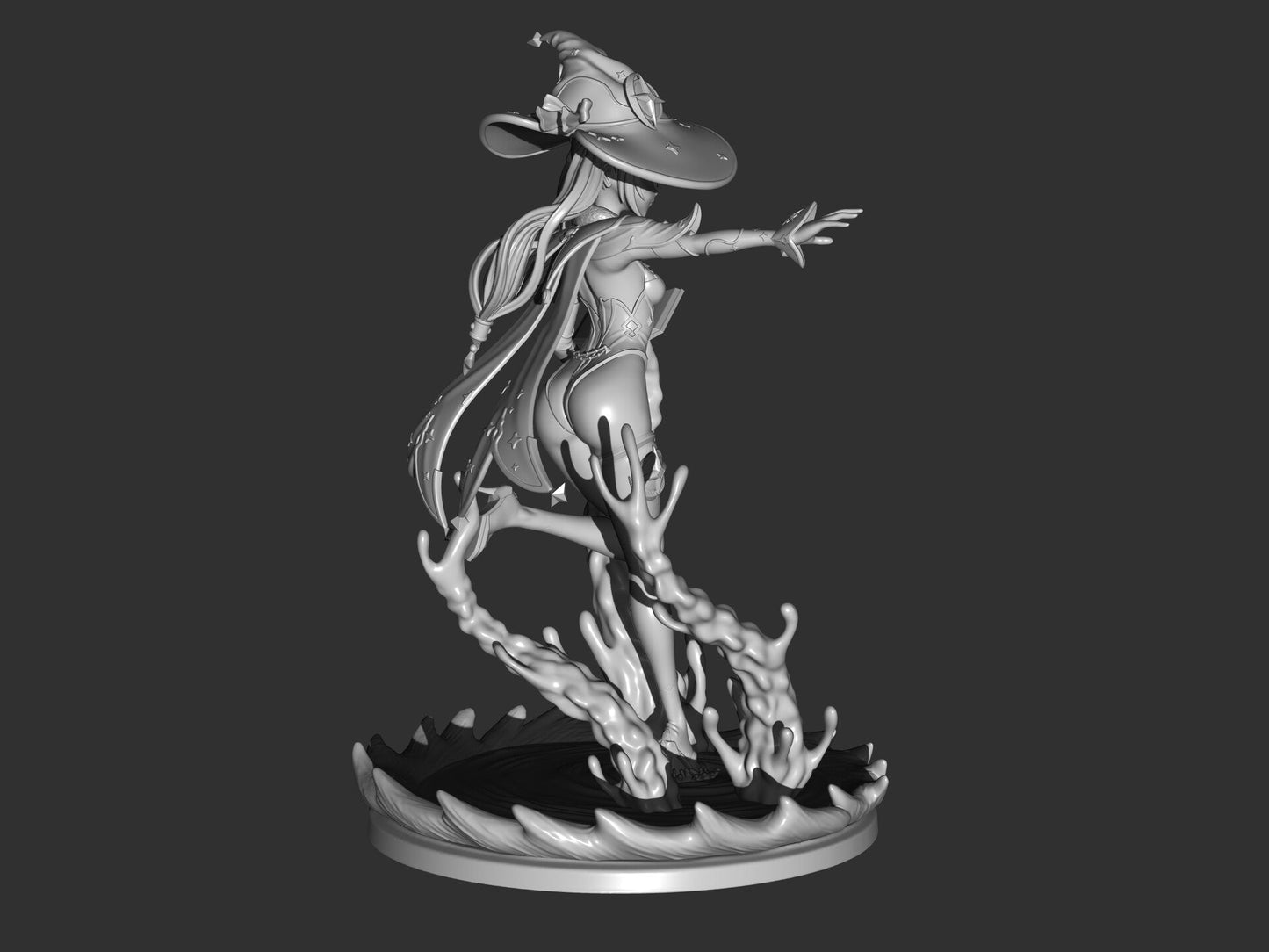 Mona - Genshin Impact - STL 3D Print Files