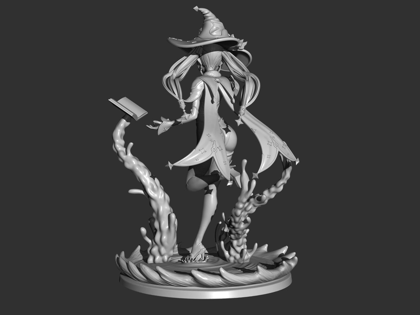 Mona - Genshin Impact - STL 3D Print Files