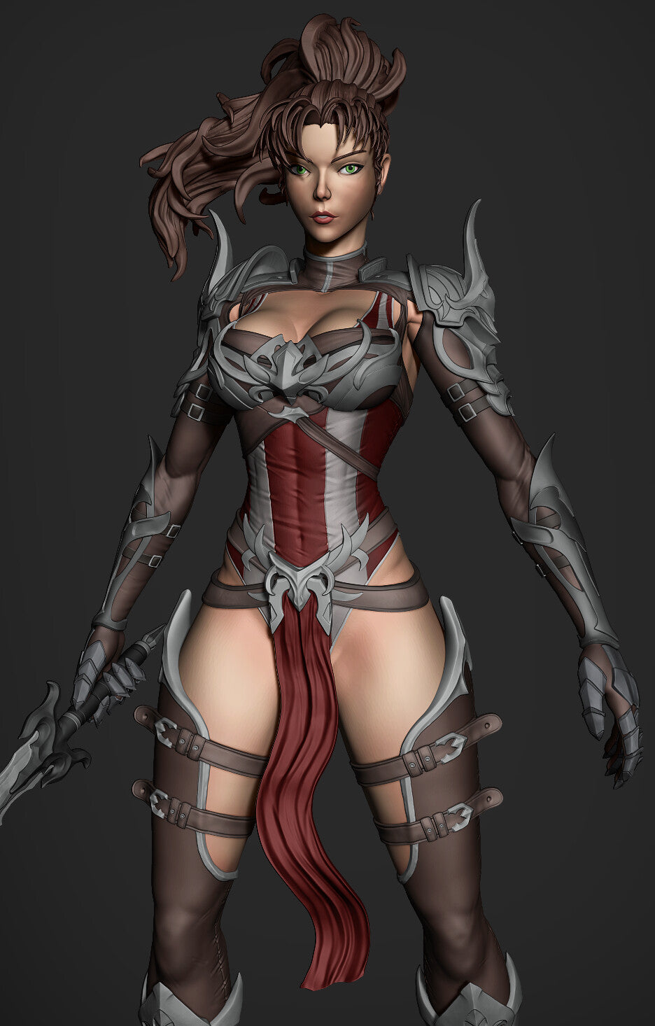 Fantasy Warrior - Astrith - STL 3D Print Files