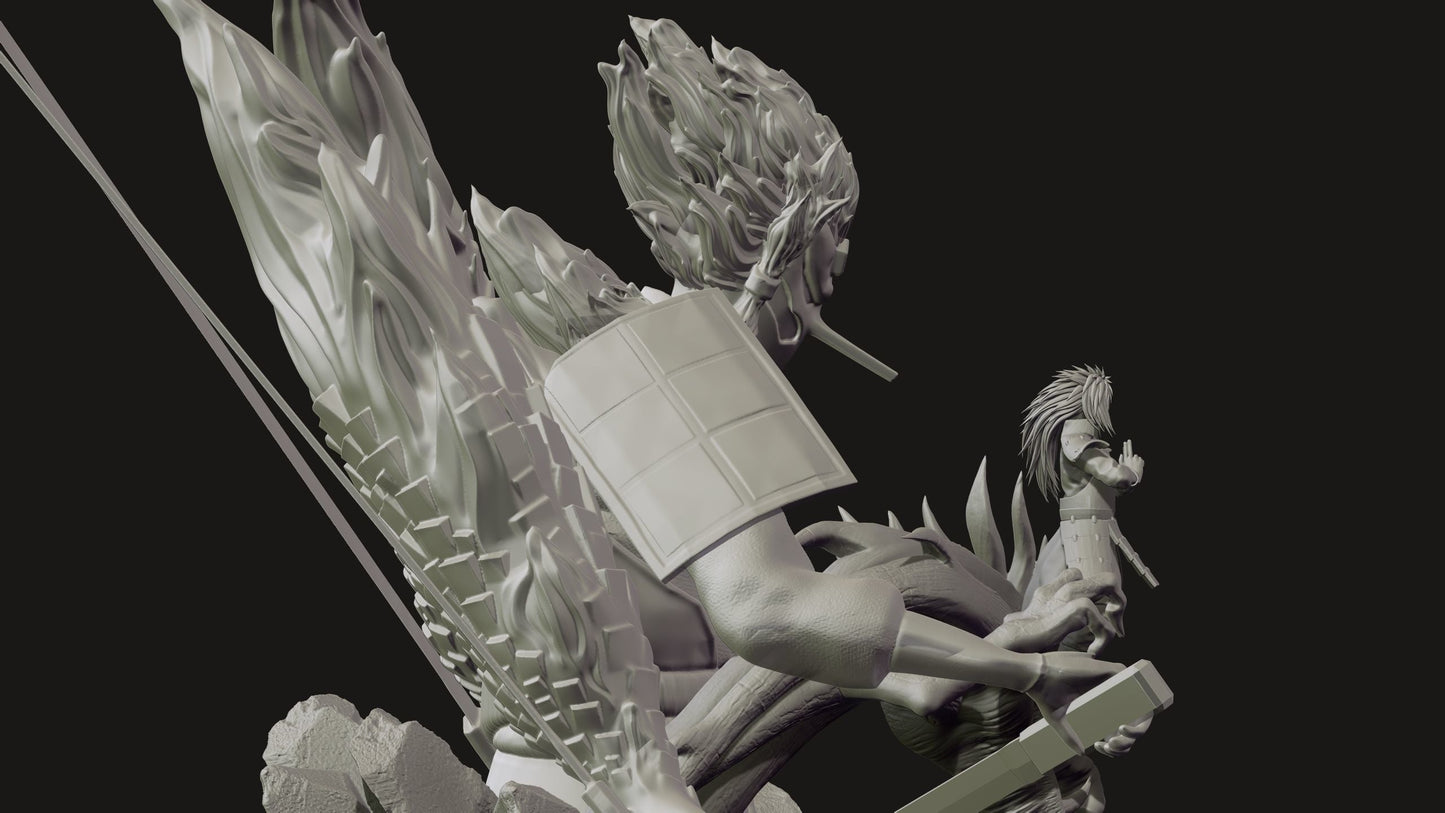 Madara Uchiha With Susanoo - Naruto - STL 3D Print Files