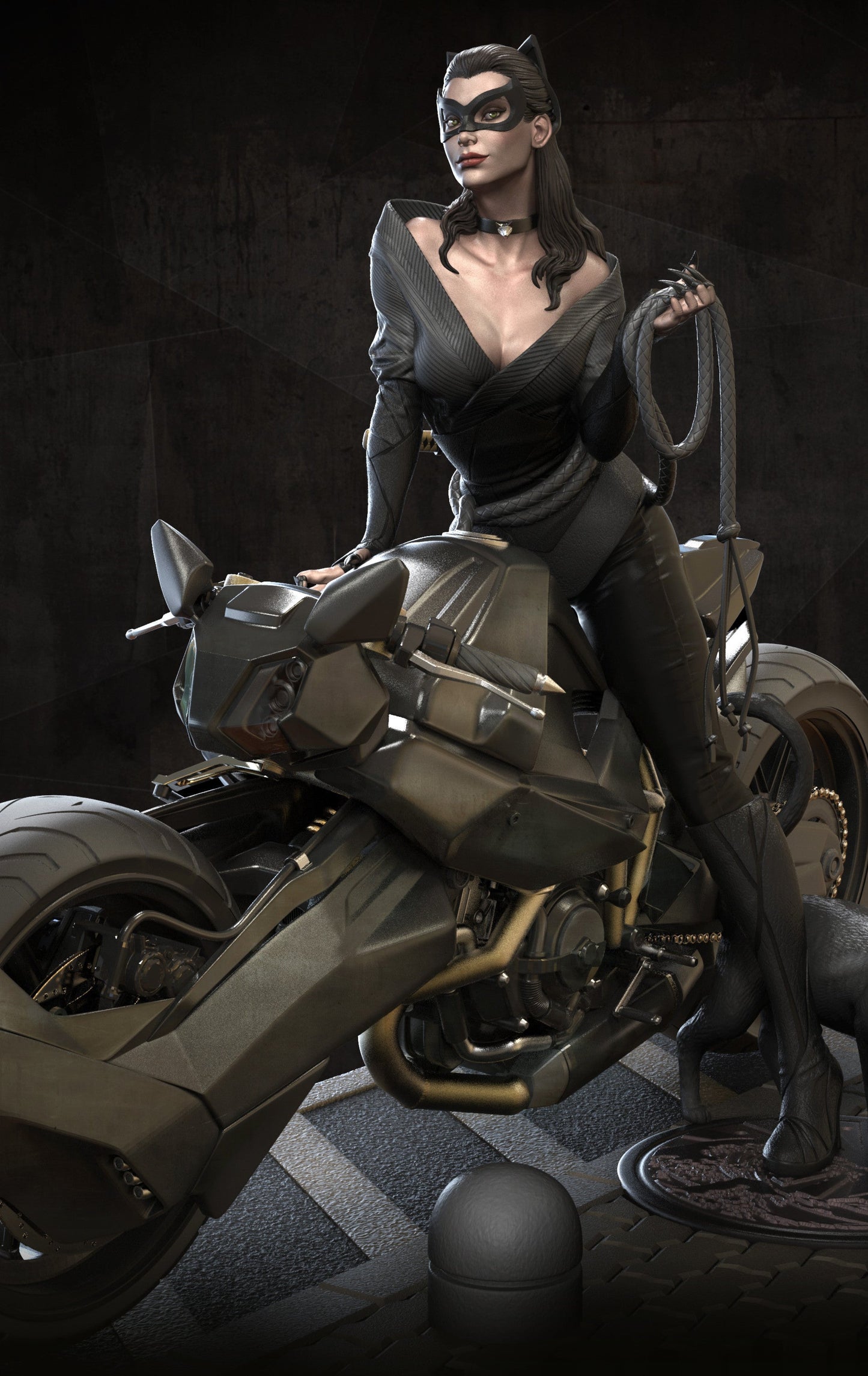 1375 Catwoman - DC Comics - STL 3D Print Files