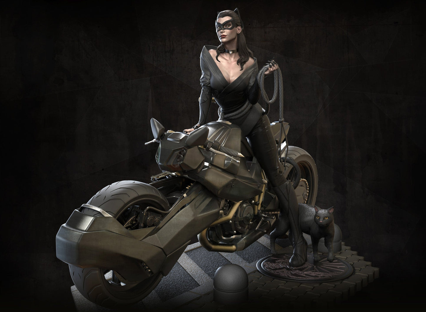 1375 Catwoman - DC Comics - STL 3D Print Files