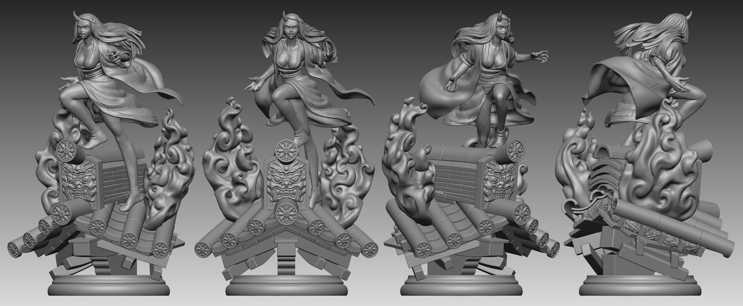 1340 Nezuko Kamado - Kimetsu no Yaiba - STL 3D Print Files