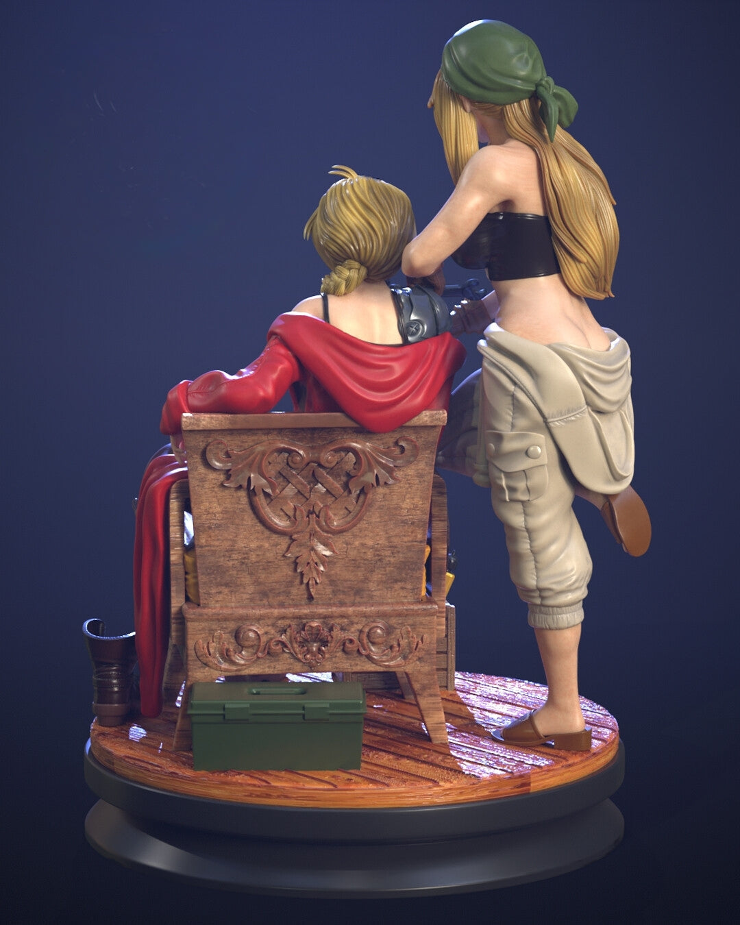 Female Edward Elric V2 - Fullmetal Alchemist - STL 3D Print Files