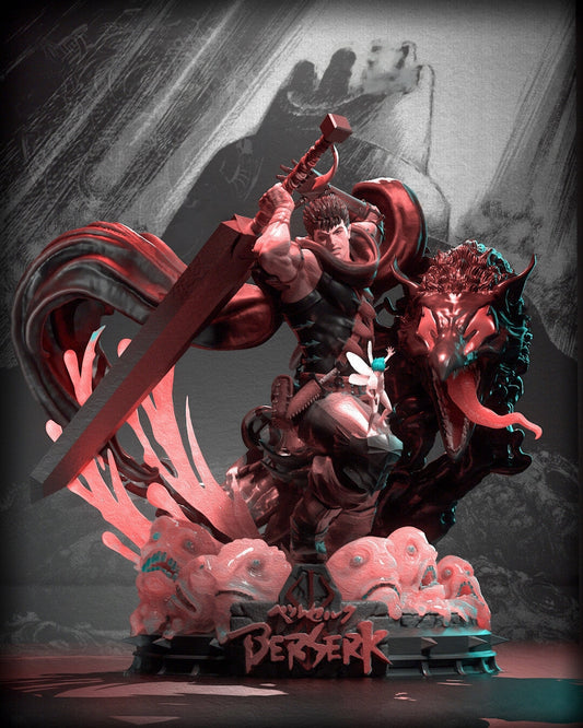 1448 Guts - Berserk - STL 3D Print Files