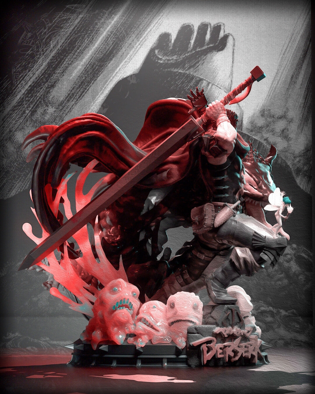 1448 Guts - Berserk - STL 3D Print Files