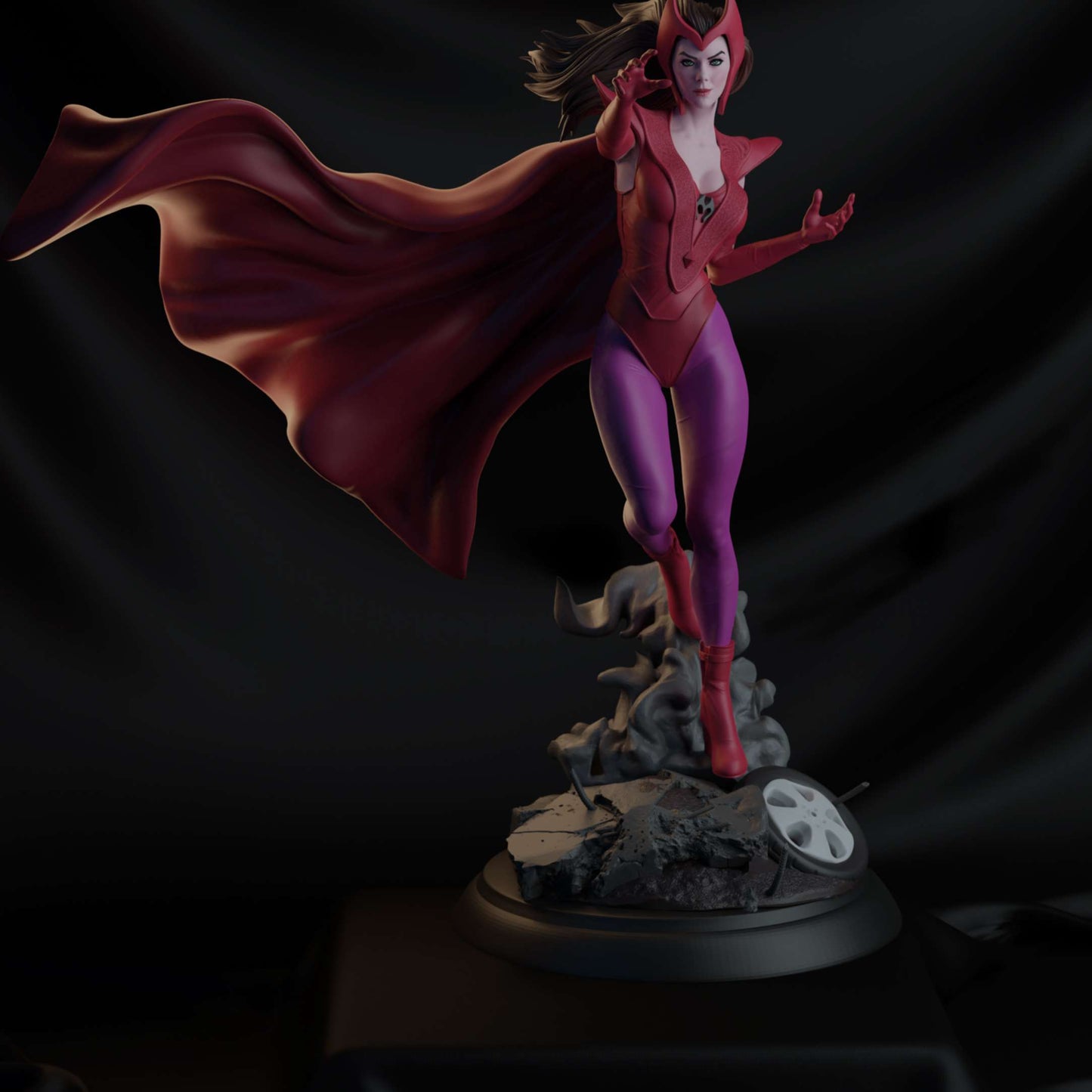 1435 Scarlet Witch - Wanda - STL 3D Print Files