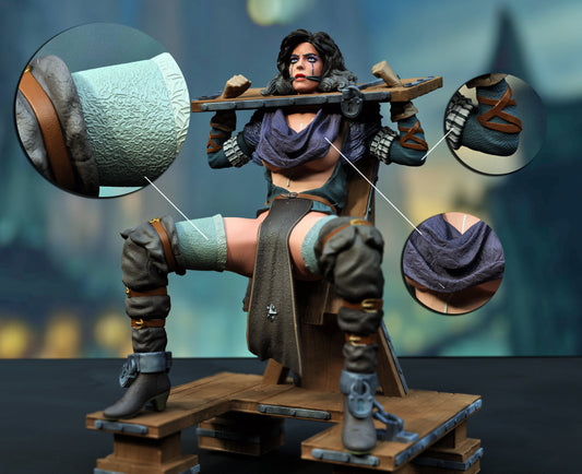 Yennefer Sorcerer NSFW - The Witcher - STL 3D Print Files