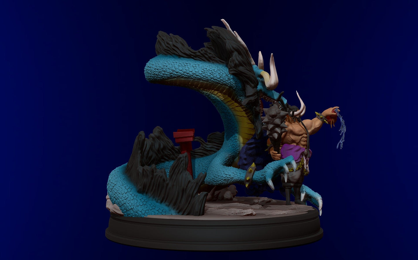 Kaido King of the Beasts Dragon - One Piece - STL 3D Print Files