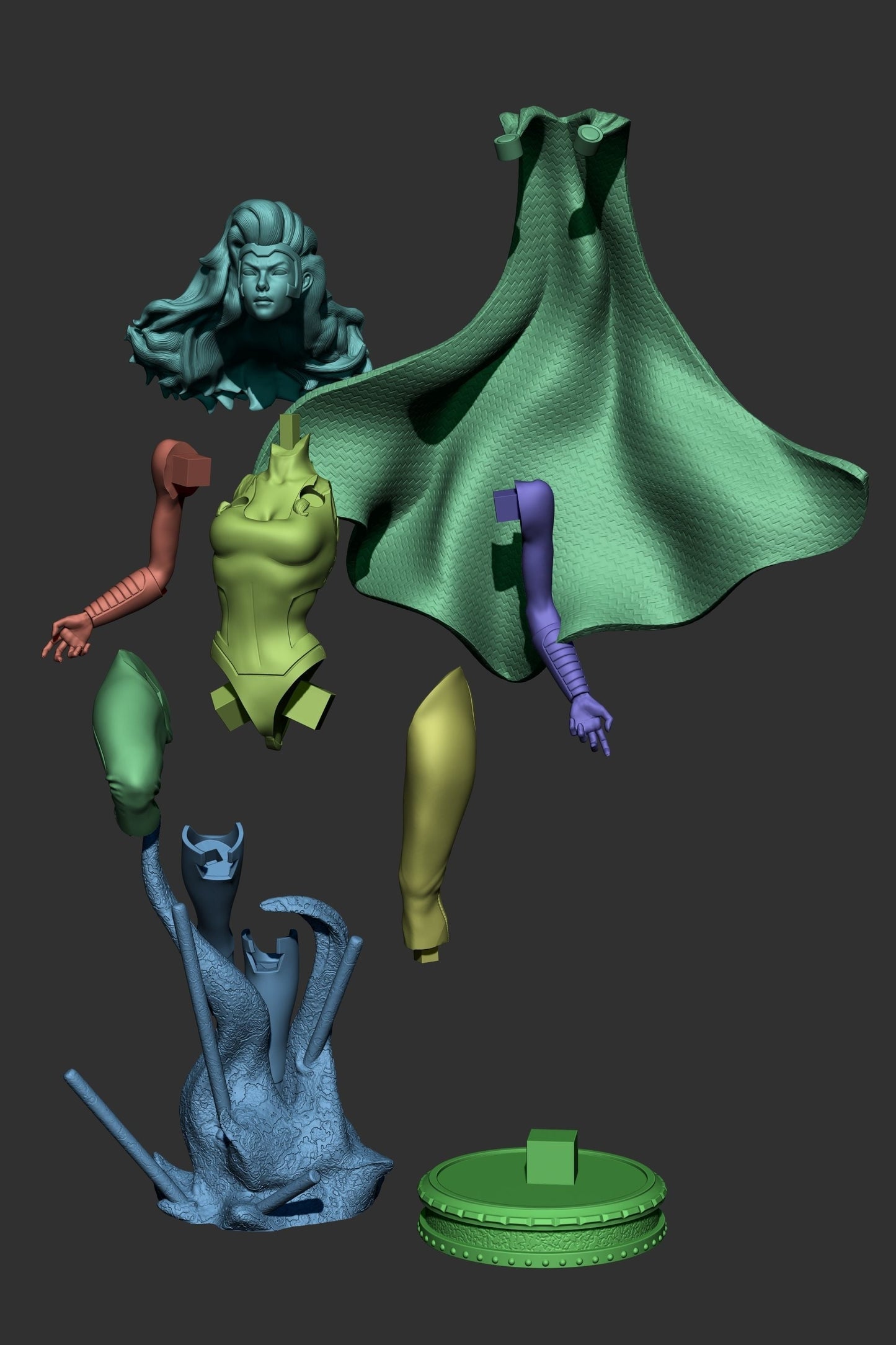 1388 Polaris - X-men - STL 3D Print Files