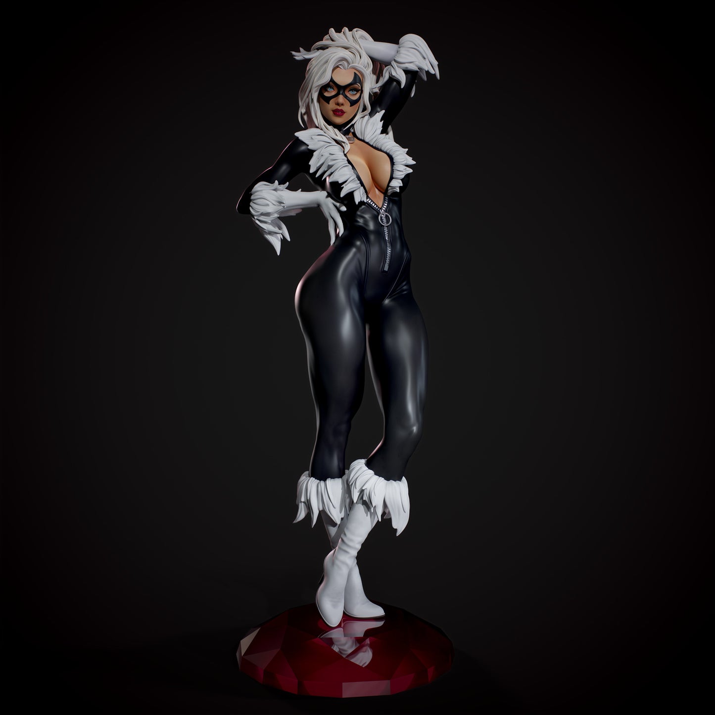 1431 Black Cat - Marvel Comics - STL 3D Print Files