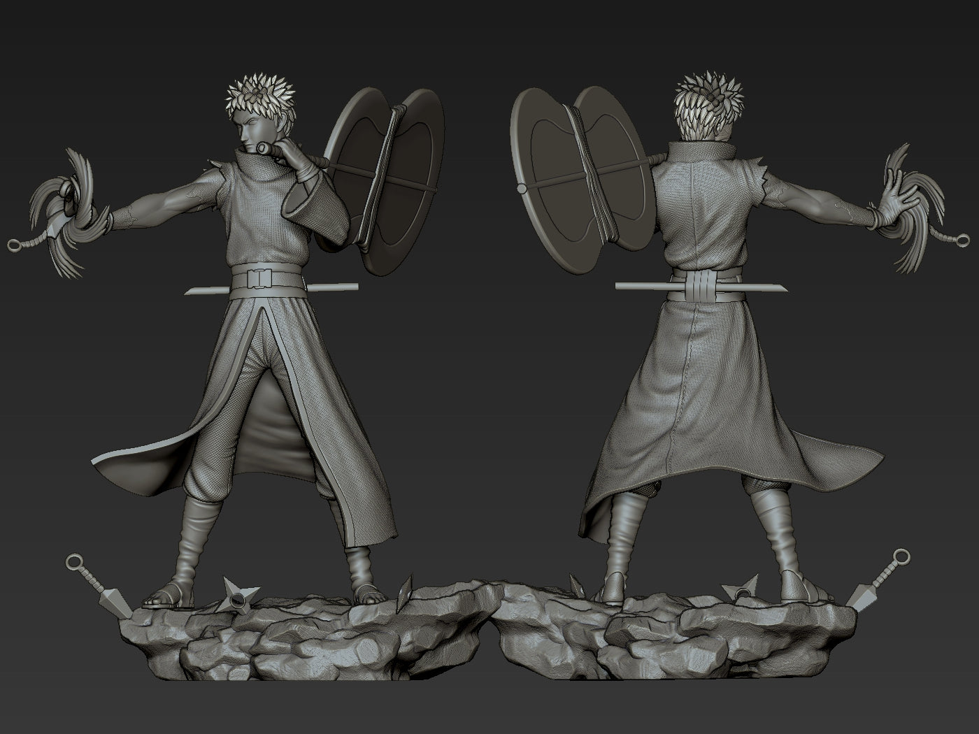 Obito Uchiha - Naruto - STL 3D Print Files