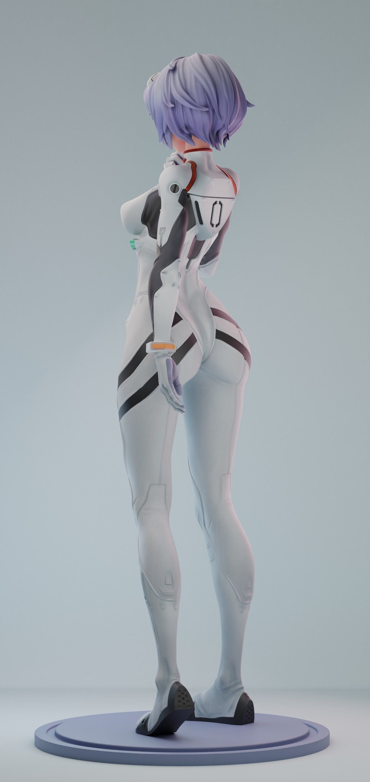 1263 Rei Ayanami - Evangelion - STL 3D Print Files