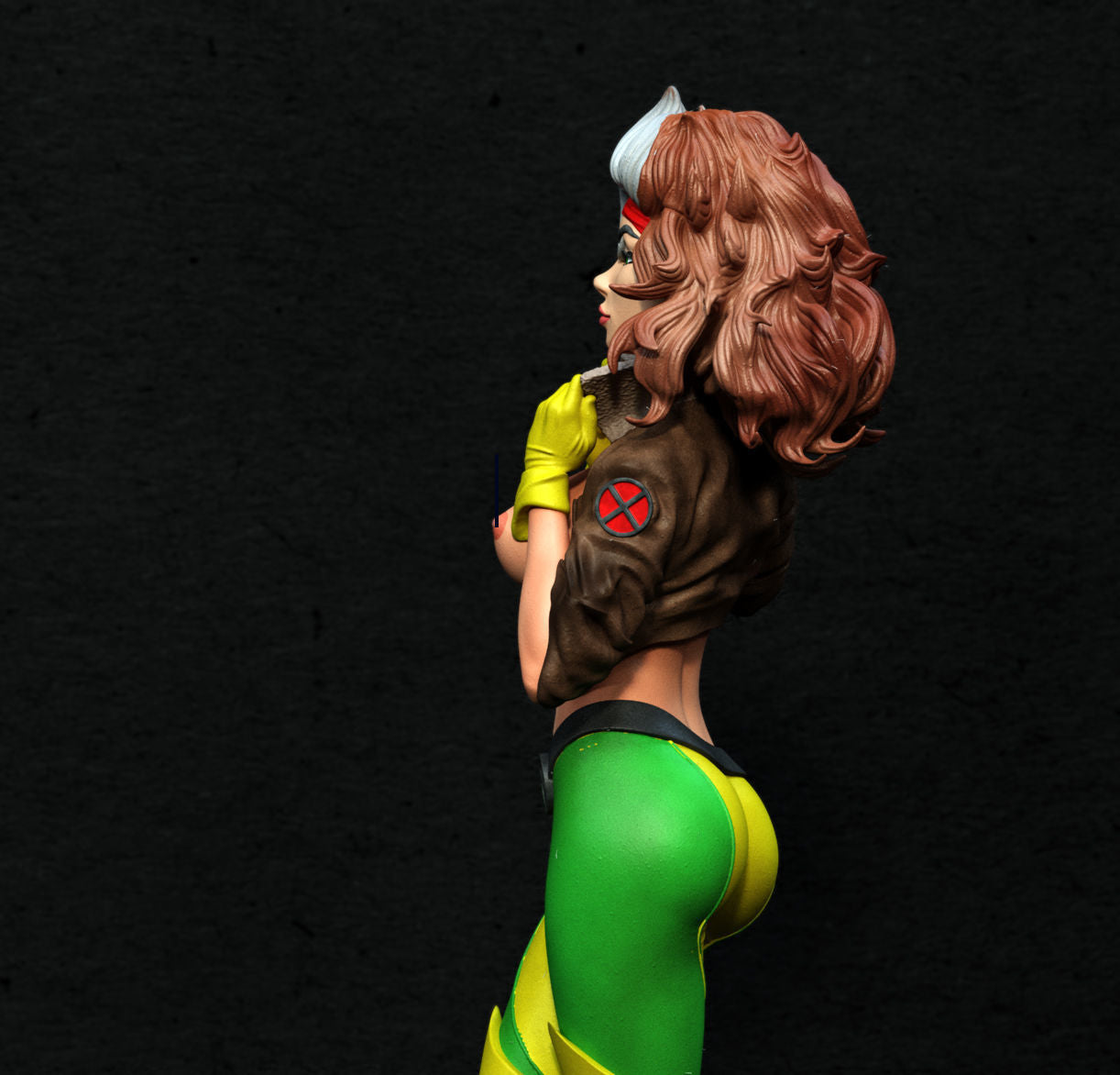 1513 Rogue NSFW - X-men - STL 3D Print Files