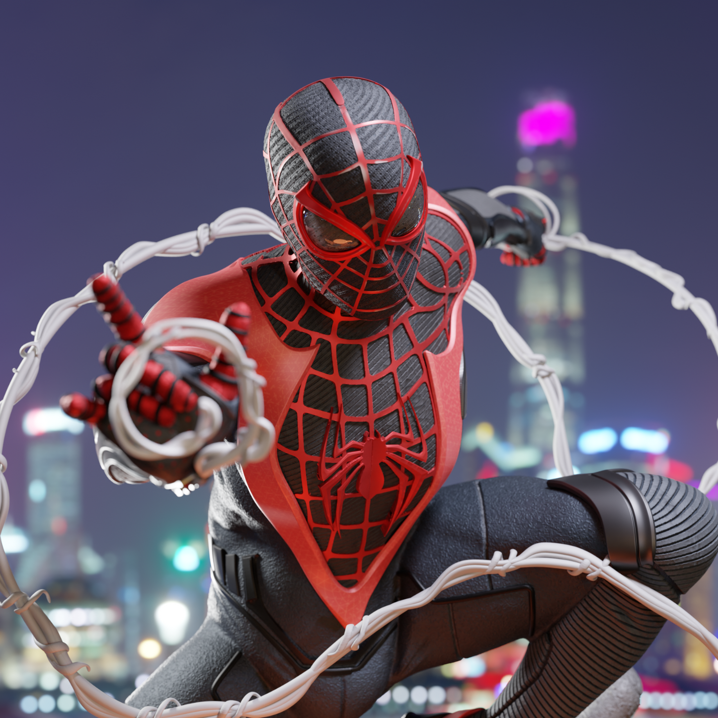 1319 Miles Morales - Spider-Man - STL 3D Print Files