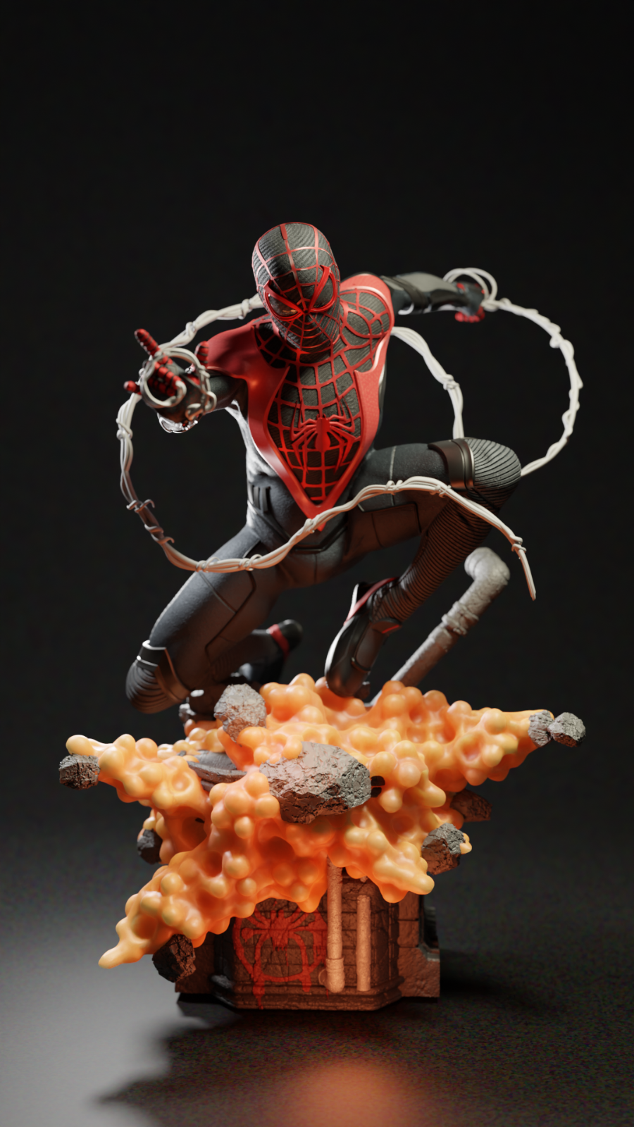 1319 Miles Morales - Spider-Man - STL 3D Print Files