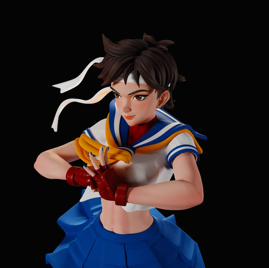 1573 Sakura NSFW - Street Fighter - STL 3D Print Files