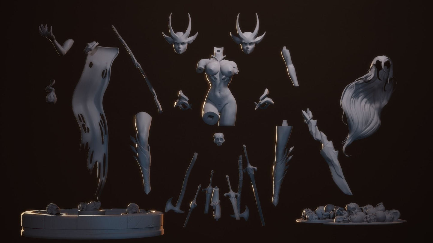 Sebitti Warrior NSFW - STL 3D Print Files