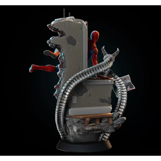 Classic Spider-man Diorama - Marvel Comics - STL 3D Print Files