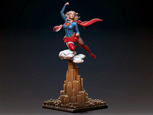 Supergirl Fly NSFW - STL 3D Print Files