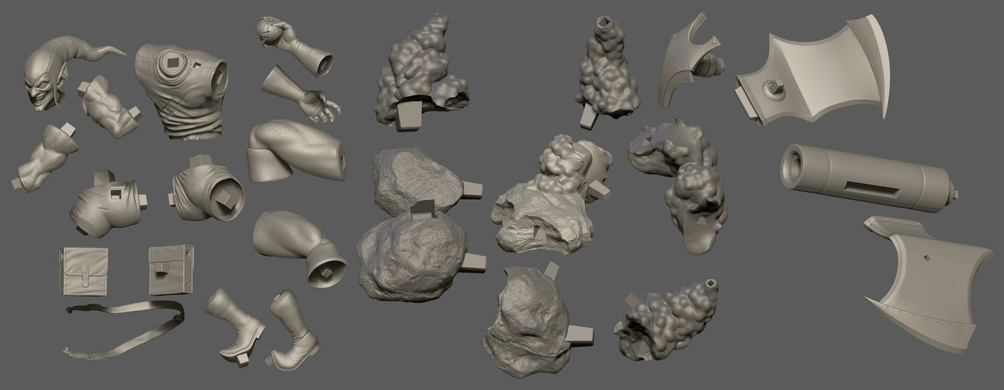 Green Goblin Comic - Marvel Comics - STL 3D Print Files