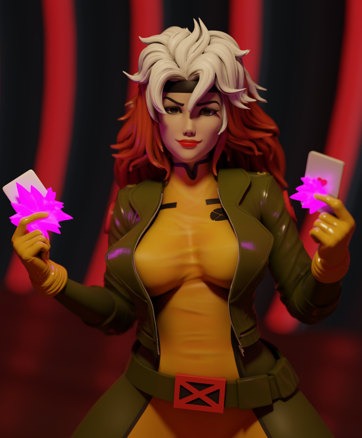 1425 Rogue 90 NSFW - X-men - STL 3D Print Files