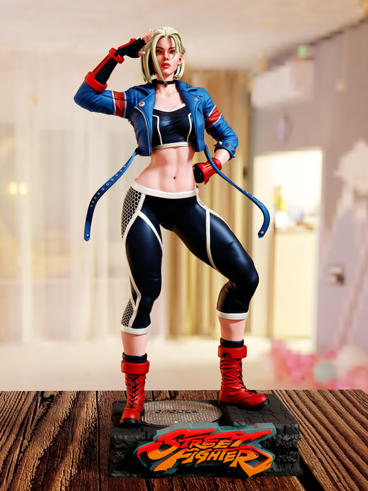 1301 Cammy - Street Fighter 6 - STL 3D Print Files