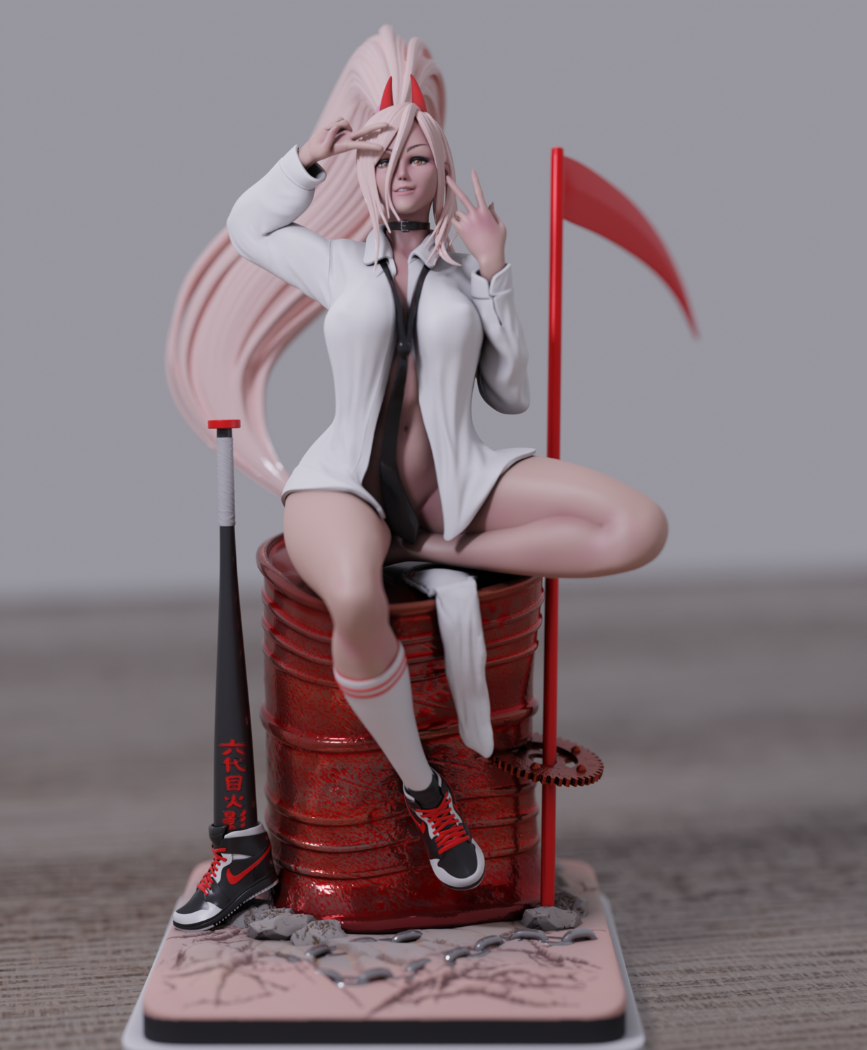 1848 Power NSFW - Chainsaw Man - STL 3D Print Files