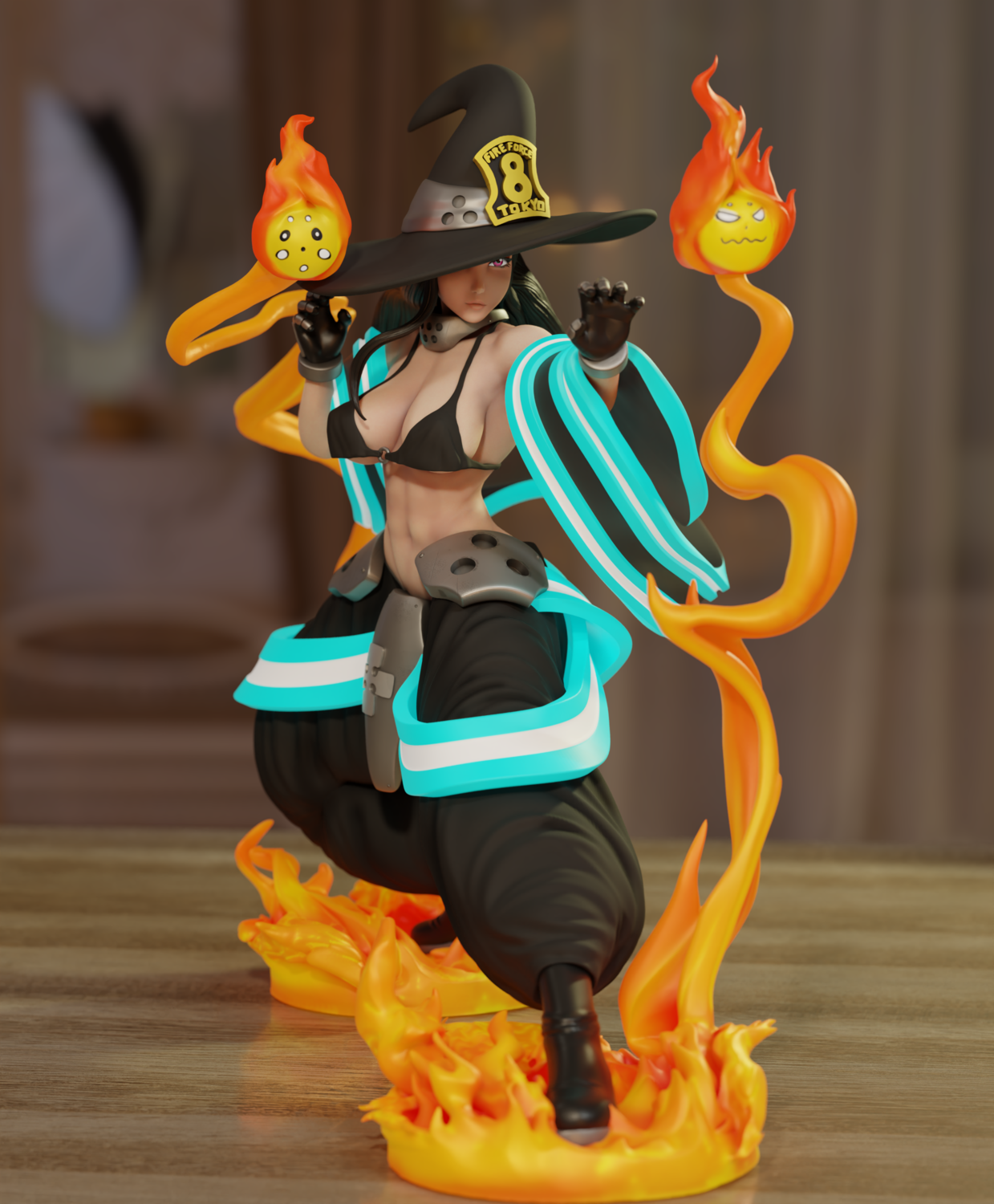 Maki Oze NSFW - Fire Force - STL 3D Print Files