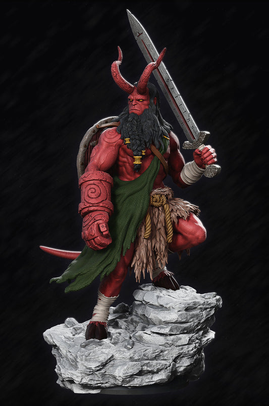 1601 Hellboy Nordic - STL 3D Print Files