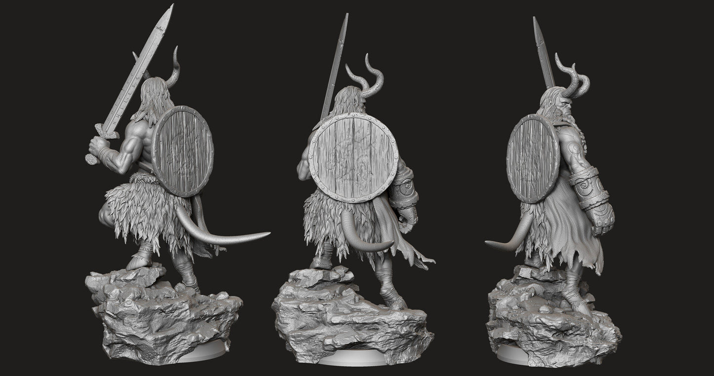 1601 Hellboy Nordic - STL 3D Print Files