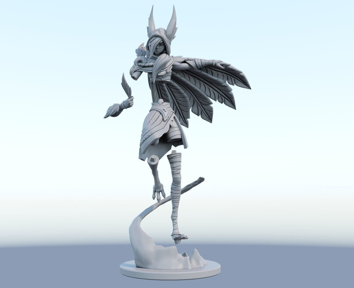 Xayah - League of Legends - STL 3D Print Files
