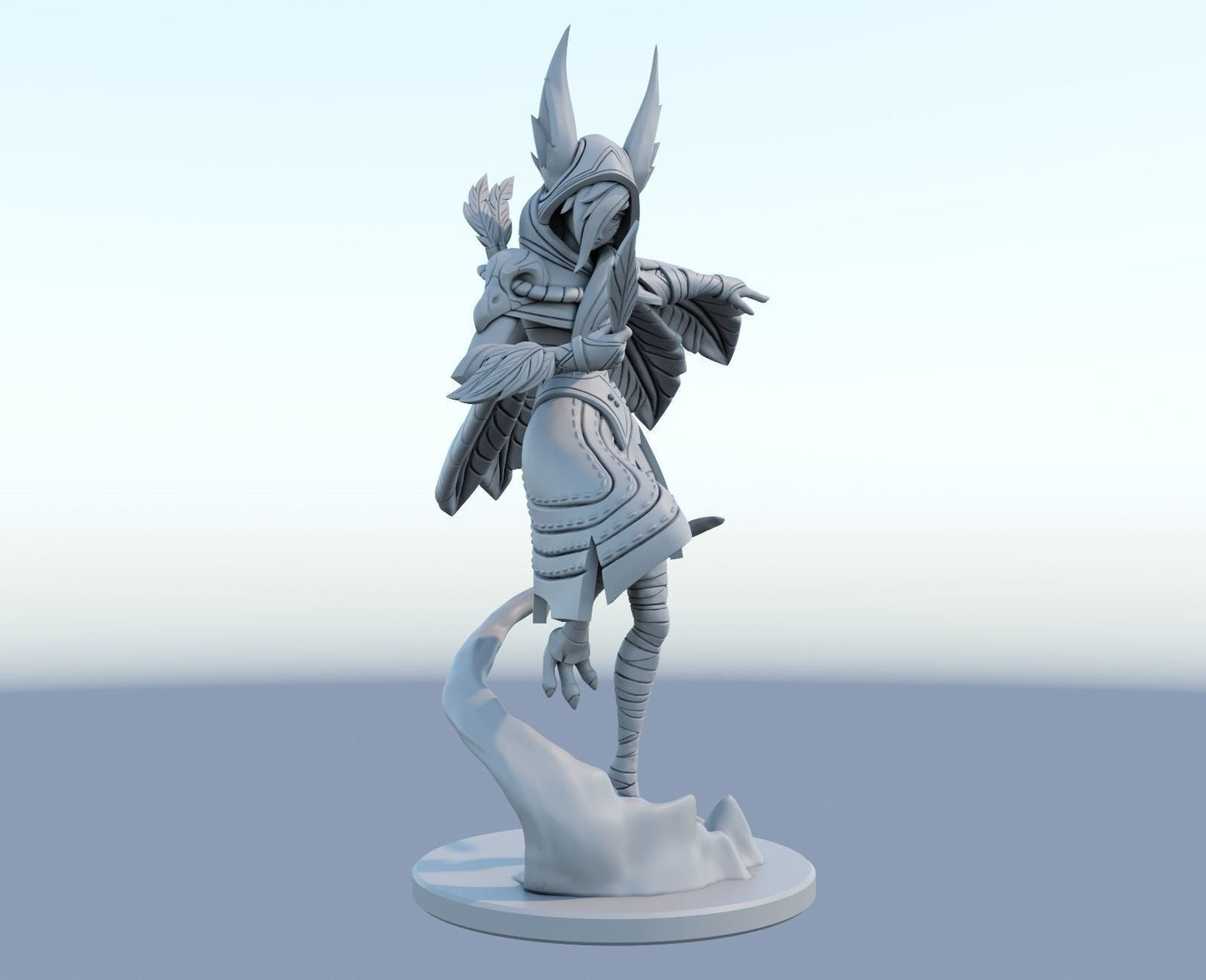 Xayah - League of Legends - STL 3D Print Files