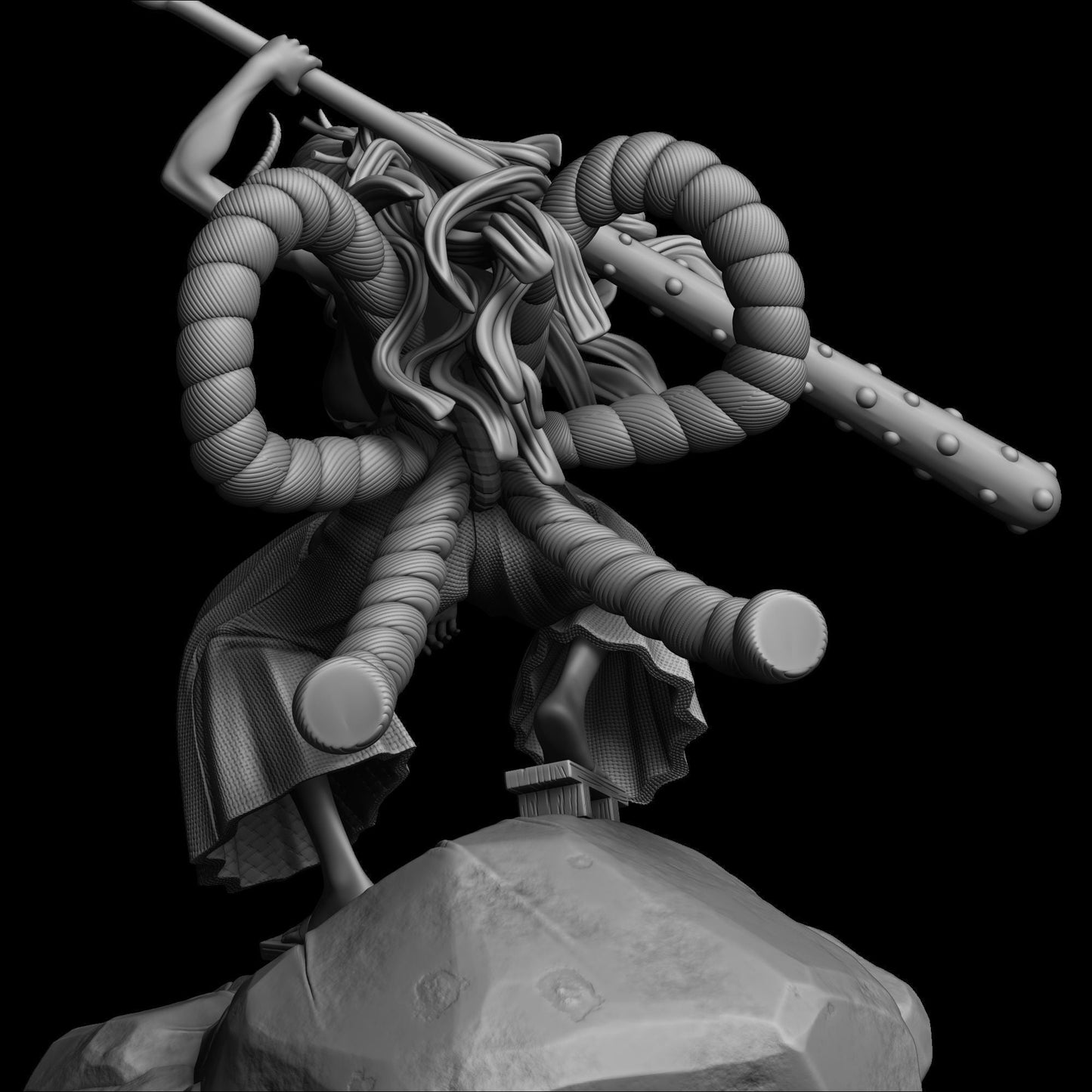 Yamato - One Piece - STL 3D Print Files