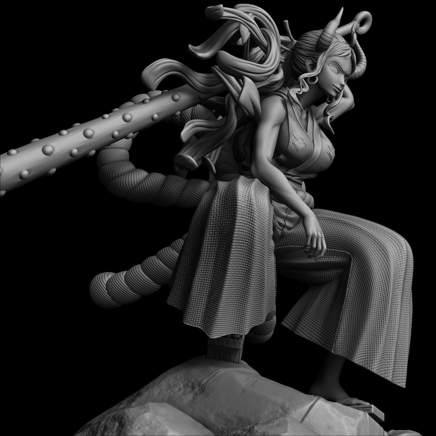 Yamato - One Piece - STL 3D Print Files